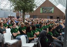 In the background, the breeding and R&D facilities.